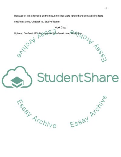 Summary of Gods relationship with Hebrew people