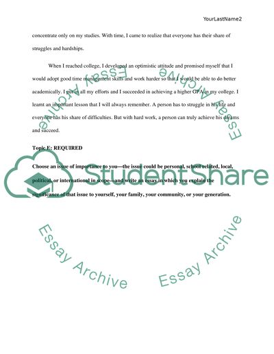 I need 2 one pages essays on the topics bellow