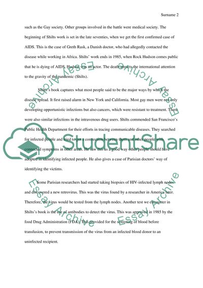 And the Band Played On by Randy Shilts