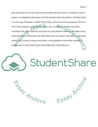 Illness and disability