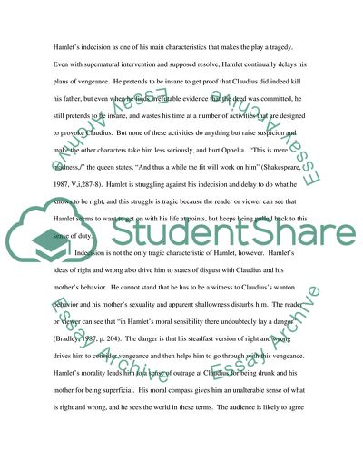 William Shakespeares Hamlet