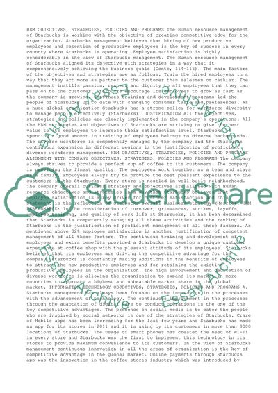 Starbucks comapany research