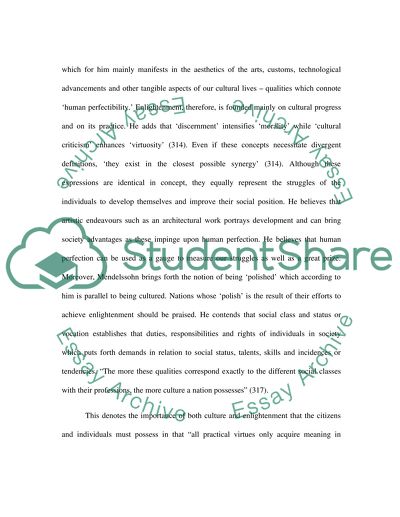 Enlightenment through Sciences and Culture