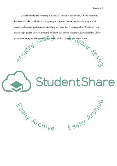 PRESS RELEASE ASSIGNMENT