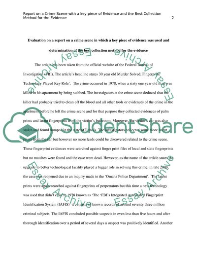 Forensic Science 2.2