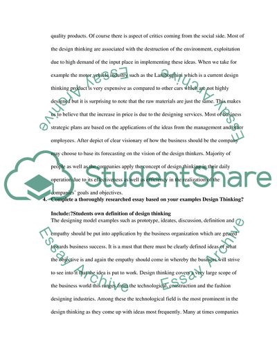 Design Thinking as a Strategic Tool in Business Leadership