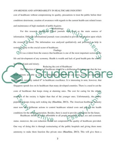 Lack of Awareness and Inability to Afford Healthcare