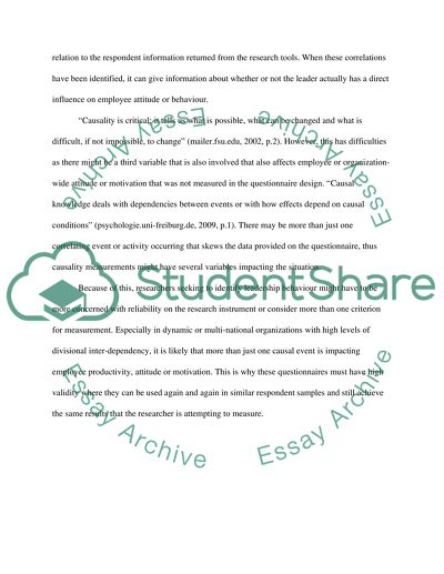 PERSPECTIVES ON EFFECTIVE LEADERSHIP BEHAVIOUR