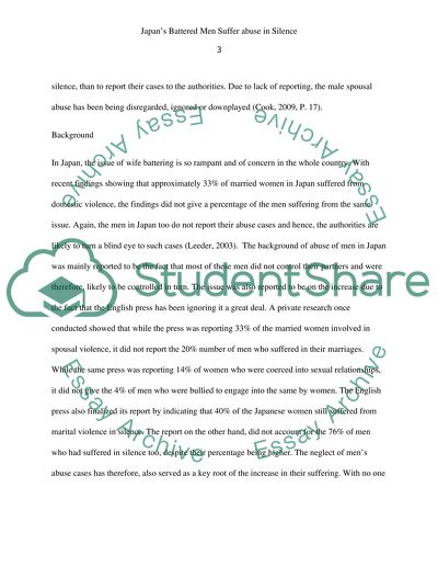 Japans Battered Men Suffer abuse in Silence