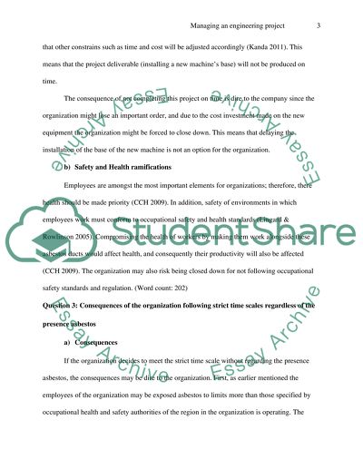 Engineering project management