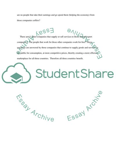 The North America Free Trade Agreement