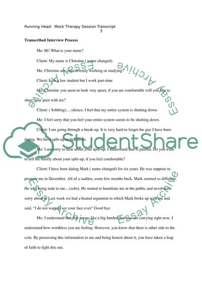 Samples of counseling session picture