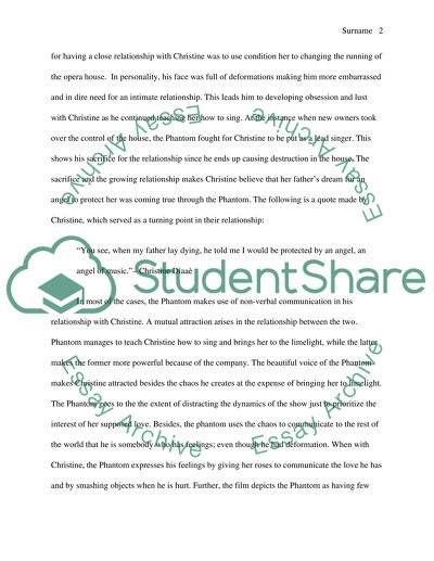 Select a Film and Analyze Relationships in the Film