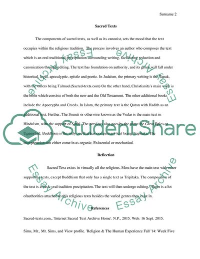 Origin Stories and Religion