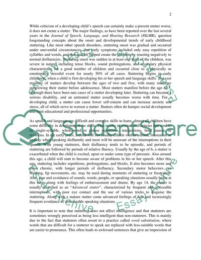 Why the Diagnosogenic theory of stuttering onset has been dispelled by recent literature
