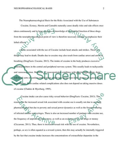 Risks Associated With the Use of Substances