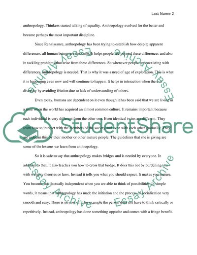 Invitation to Social and Cultural Anthropology