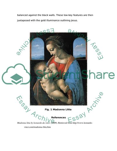 Describing and Analyzing a Work of Renaissance Art