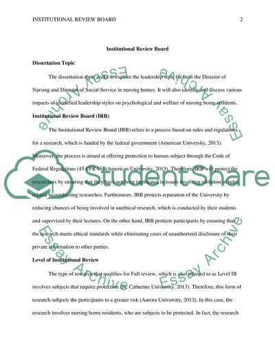 The Leadership Style for the Director of Nursing