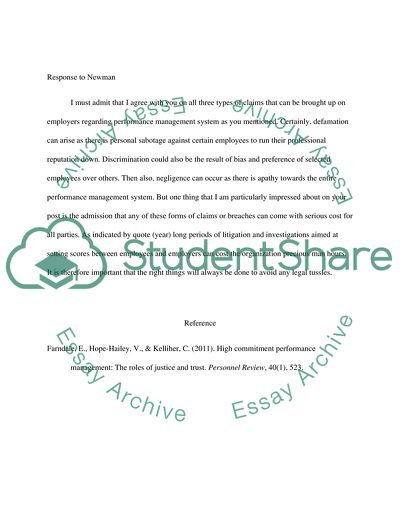 Legal Aspects Associated With Performance Management Programs - Part II