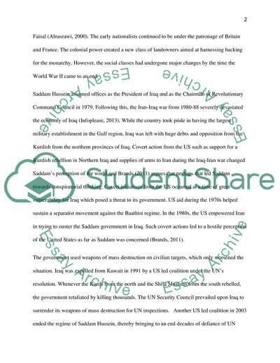 Major Obstacles in the Economic Development of Iraq