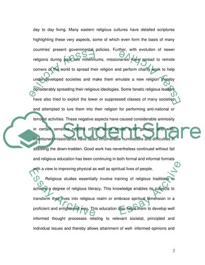 Religious and Citizenship Education: Benefits and Pitfalls