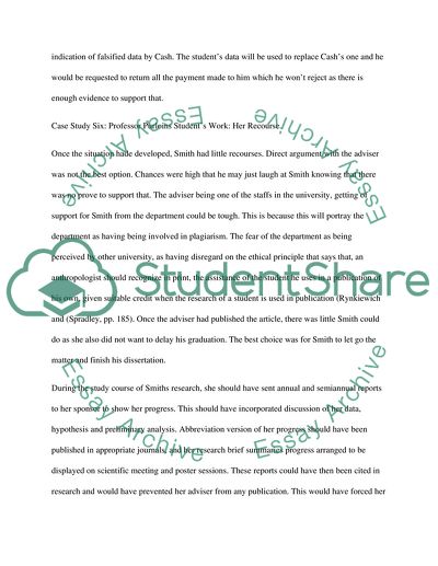 Dilemma in Field Work