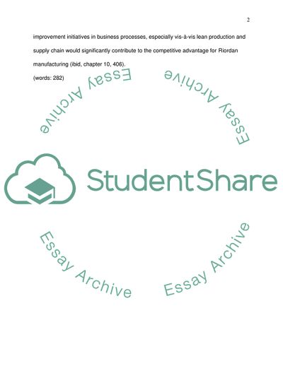 The Process Design Of Riordan