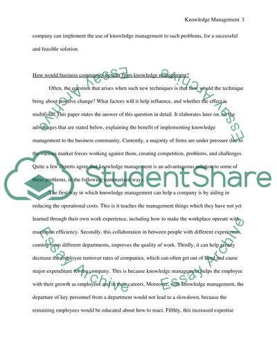 Knowledge Management