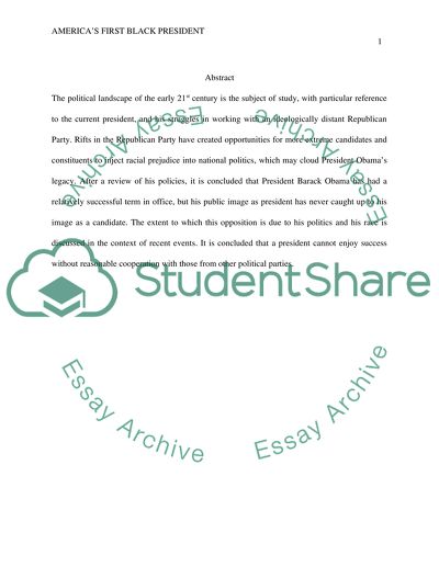 Being Americas First Black President Is Not an Impeachable Offense