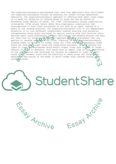 The Organizations Feature That Has Helped to Make It so Successful