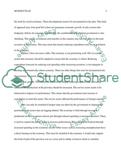 How to Plan a Budget