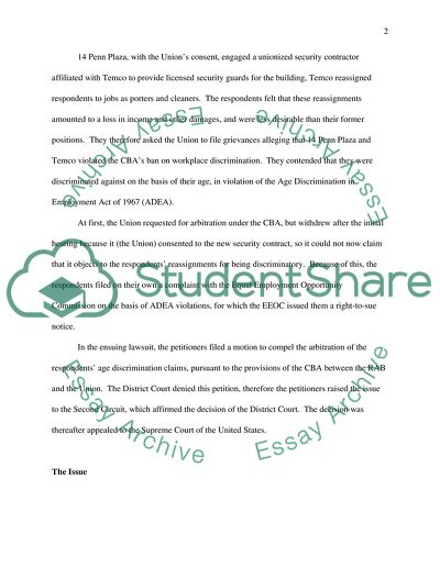 Supreme Court Ruling on 14 Penn Plaza V. Pyett