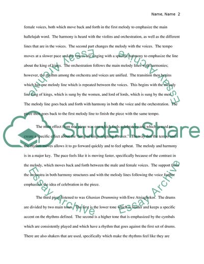 The Analysis of the Emotions During the Private Concert