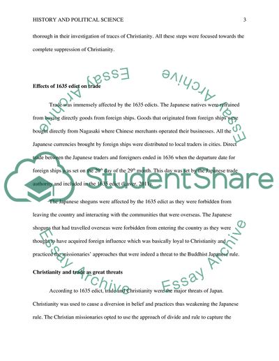 Japanese Politics vs Christianity