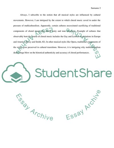 Reading Response