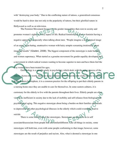 Rhetoric & Sterotypes