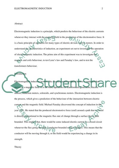 Electromagnetic induction