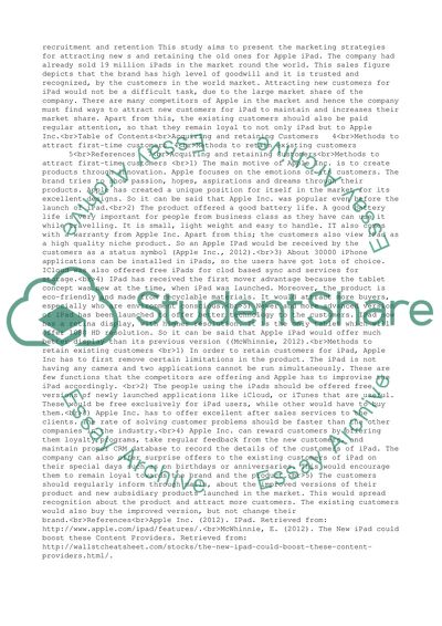 Customer recruitment and retention