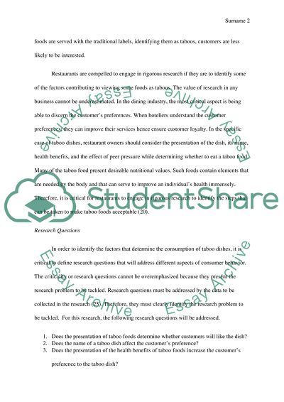 Introduction and research questions sections