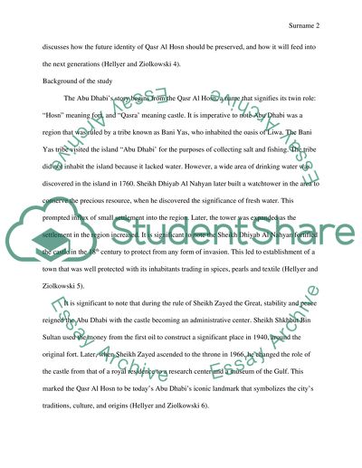 Preserving National History and Culture