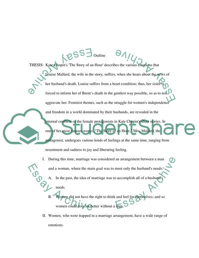 Ticking Towards Oblivion: The Story of an Hour