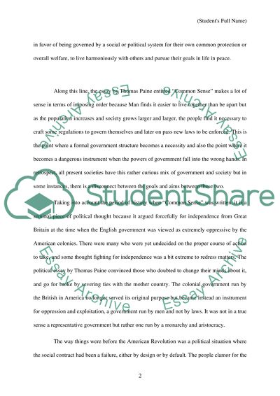 Thomas Paine Common Sense Essay Common Sensethomas Paine Essays Thomas Paine Common Sense Essay Locavores Synthesis Essay also 1984 Essay Thesis Essay Com In English