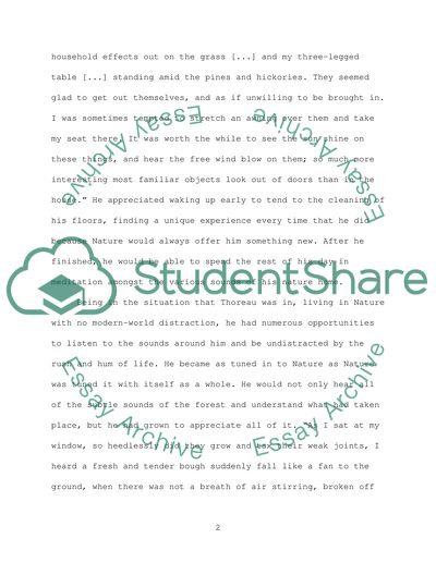 Thoreaus Ideas of Sound