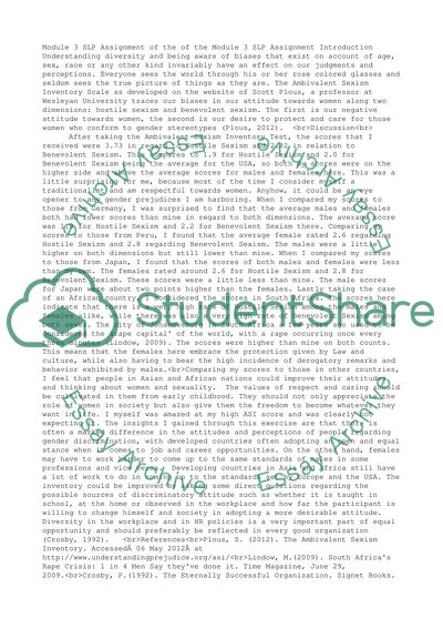 MGT509 - Human Resource Management Mod 3 SLP