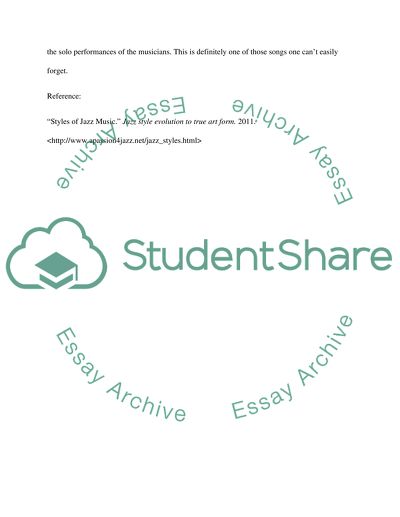 SHORT LISTENING ASSIGNMENT FORMAT
