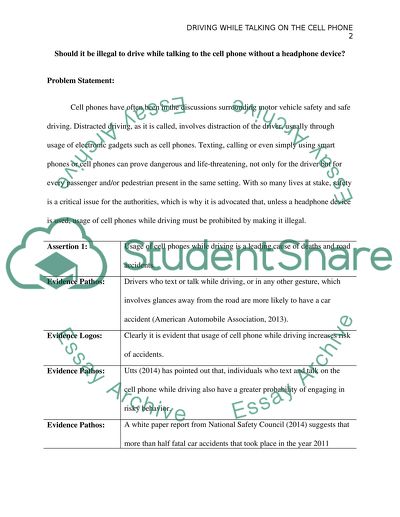 Should it be illegal to drive while talking to the cell phone without a headphone device
