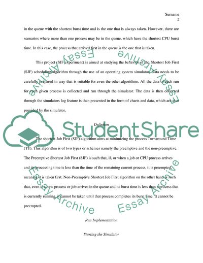 Operating System Simulator