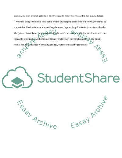 Medical: Dermatologic Disease or Condition Report