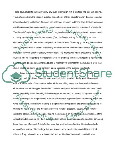 Dewey believes that the only real education